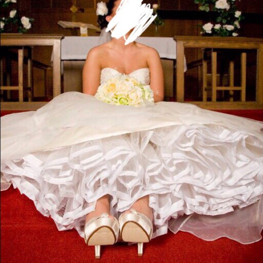 Pronovias size 8 wedding dress and accessories